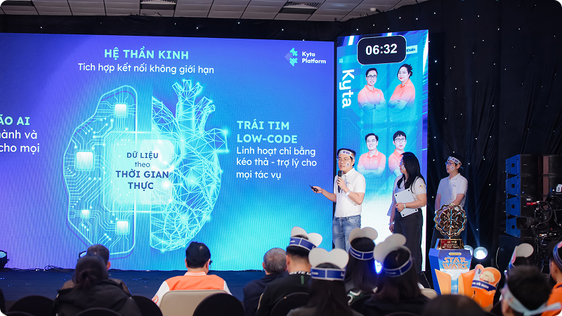 Kyta Platform, a pioneering low-code/no-code digitalization platform integrating AI and automation tools to enhance operational efficiency. The platform is used by over 4,500 enterprises and has been deployed nationwide within the Civil Judgment Enforcement System, in collaboration with the Ministry of Justice to support comprehensive digitalization of the civil judgment enforcement sector.